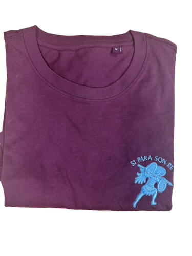 51 Para Squadron, T Shirt, Maroon, Front Emblem