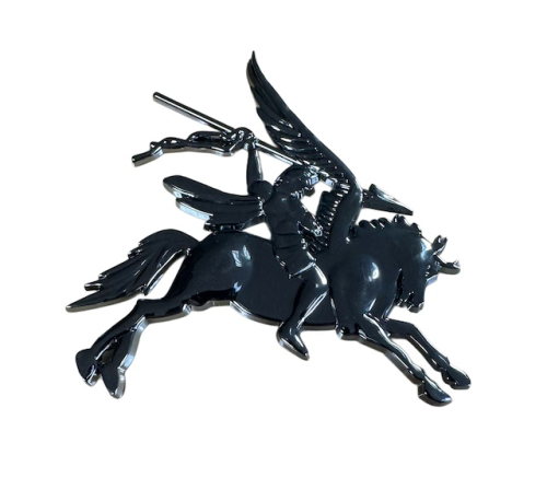 Pegasus Silver Decal.