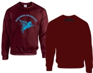 Sweatshirt, Large Pegasus, Airborne Engineers Logo